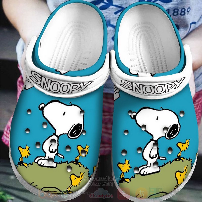 Snoopy_and_Woodstock_Cute_Crocband_Crocs_Clog_Shoes