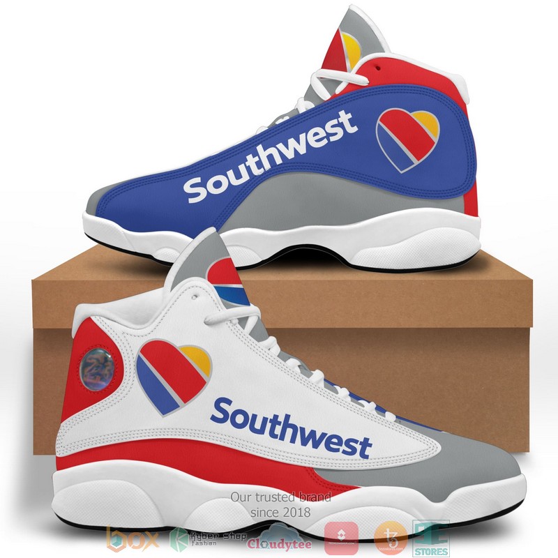 Southwest_Airlines_Logo_Bassic_Air_Jordan_13_Sneaker_Shoes