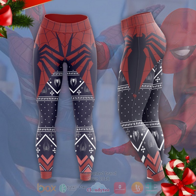 Spider_Sense_Christmas_Unisex_Leggings_1