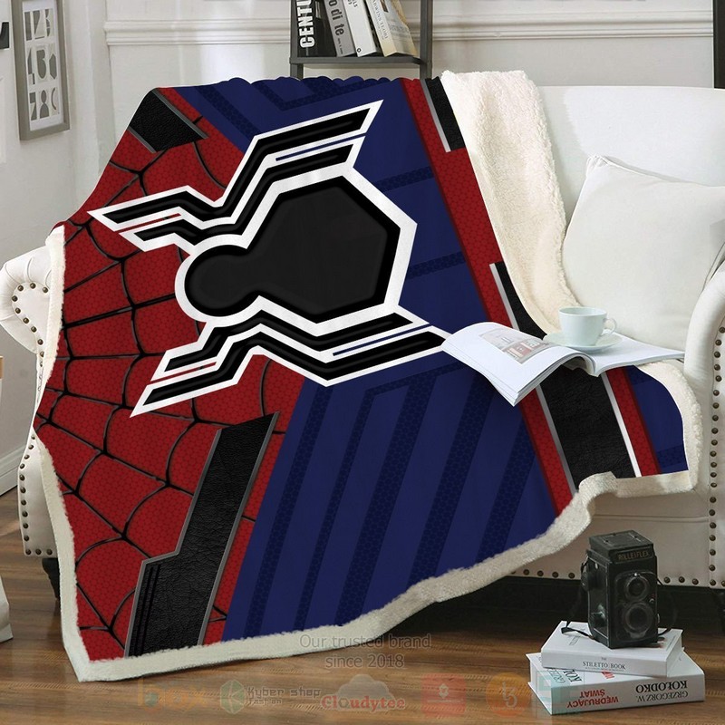 Spiderman_Webslinger_Custom_Throw_Blanket
