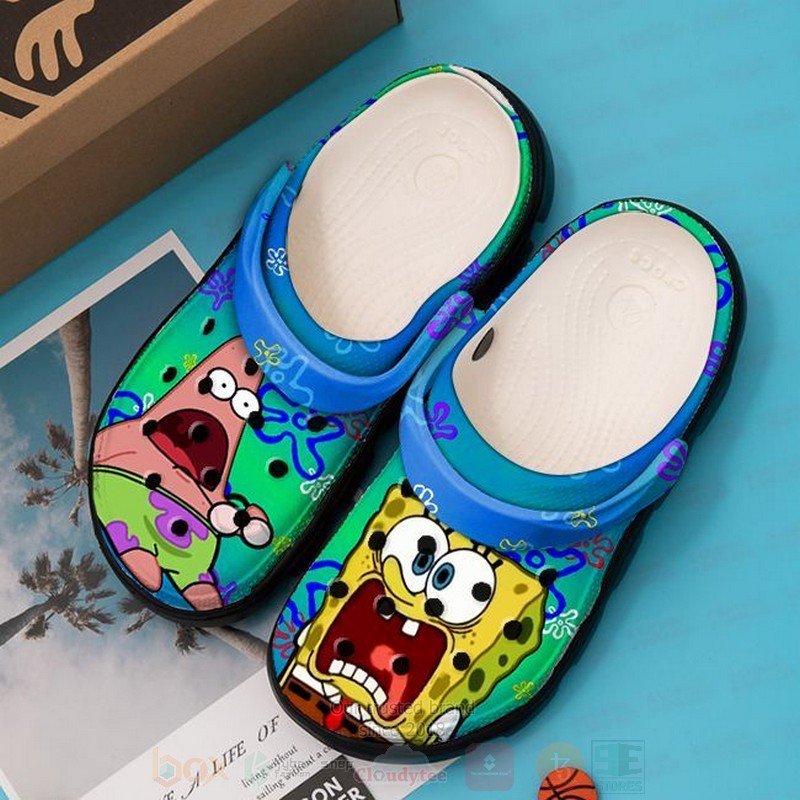 SpongeBob_and_Patrick_Funny_Crocband_Crocs_Clog_Shoes