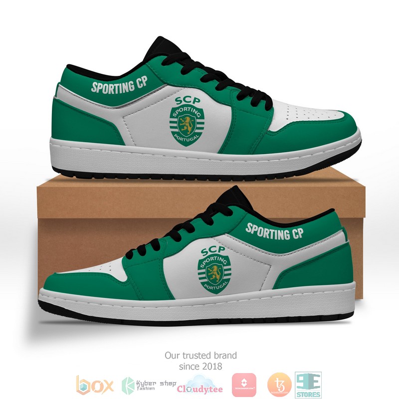 Sporting_CP_green_Air_Jordan_low_top_shoes