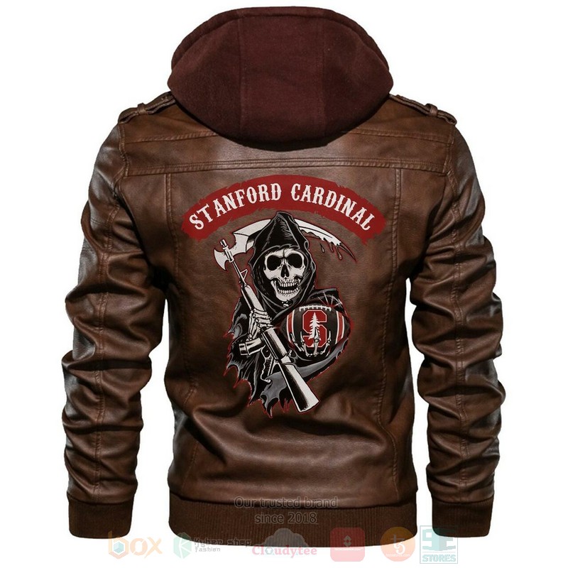 Stanford_Cardinal_NCAA_Sons_of_Anarchy_Brown_Motorcycle_Leather_Jacket