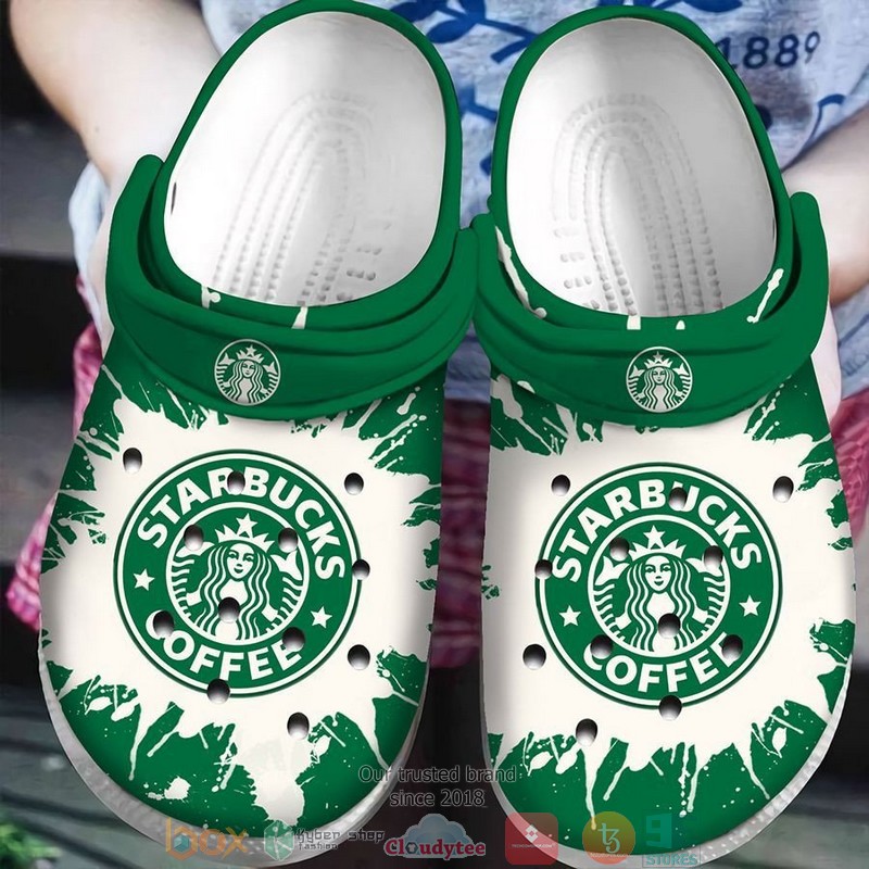 Starbucks_Coffee_Drinking_Crocband_Clog_Shoes