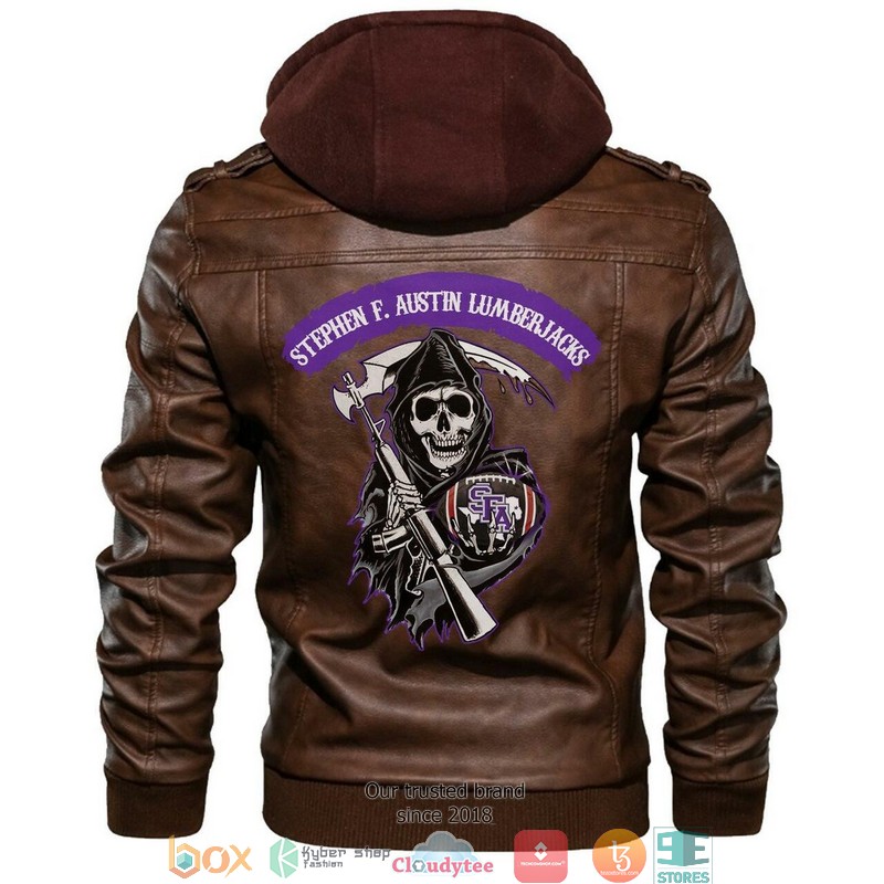 Stephen_F_NCAA_Football_Sons_Of_Anarchy_Brown_Motorcycle_Leather_Jacket