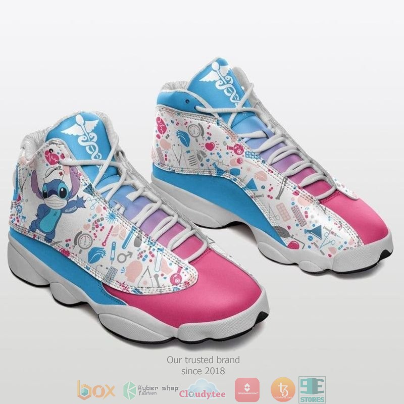 Stitch_Nurse_17_Air_Jordan_13_Sneaker_Shoes