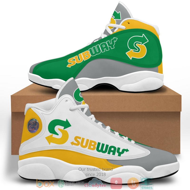 Subway_Logo_Bassic_Air_Jordan_13_Sneaker_Shoes
