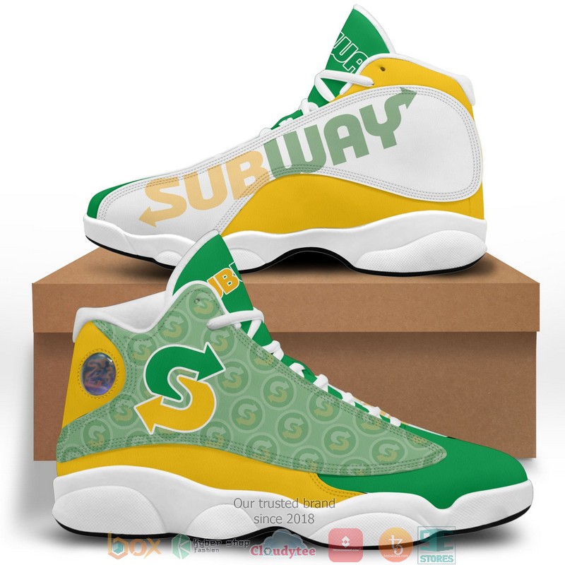 Subway_Logo_Pattern_Air_Jordan_13_Sneaker_Shoes