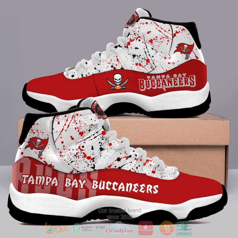 Tampa_Bay_Buccaneers_NFL_white_red_Air_Jordan_11_shoes