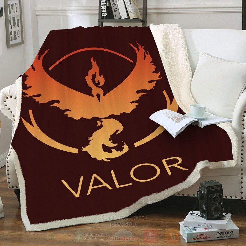 Team_Valor_Custom_Throw_Blanket