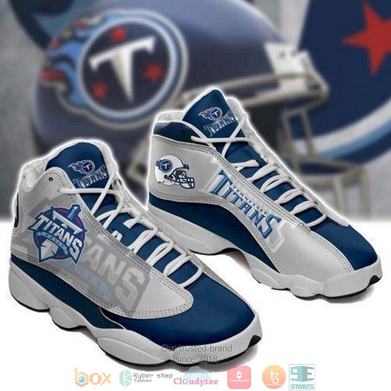 Tennessee_Titans_Football_Team_NFL_big_logo_6_gift_Air_Jordan_13_Sneaker_Shoes