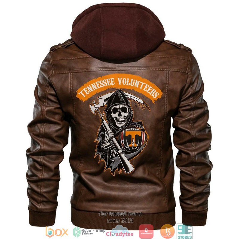 Tennessee_Volunteers_NCAA_Football_Sons_Of_Anarchy_Brown_Motorcycle_Leather_Jacket