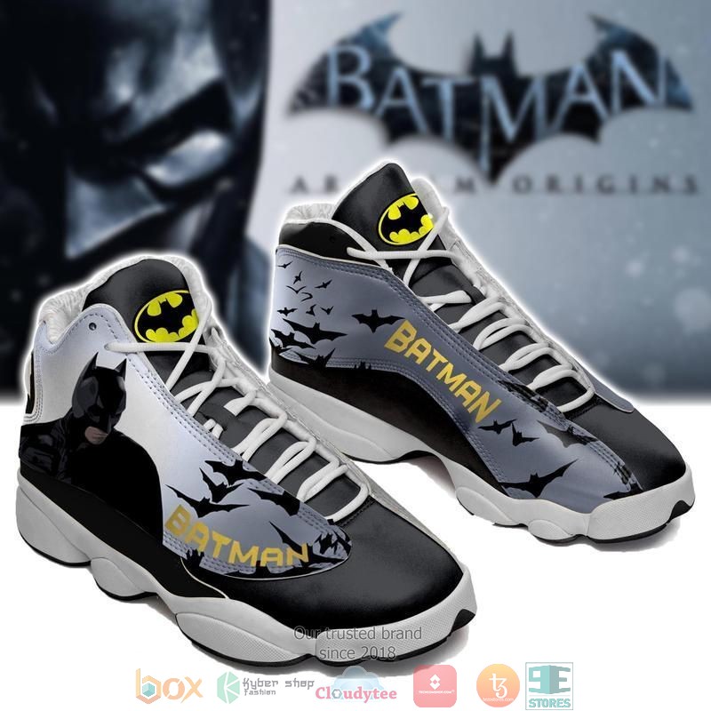 The_Dark_Knight_DC_Superhero_Batman_Air_Jordan_13_Sneaker_Shoes