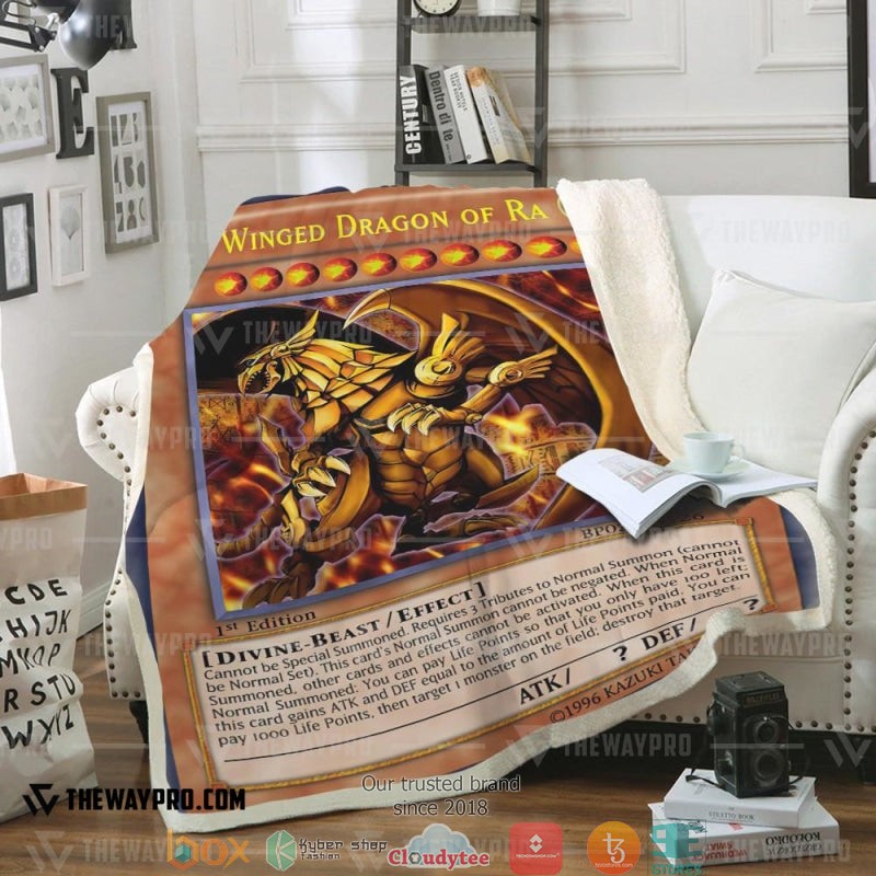 The_Winged_Dragon_Of_Ra_Soft_Blanket