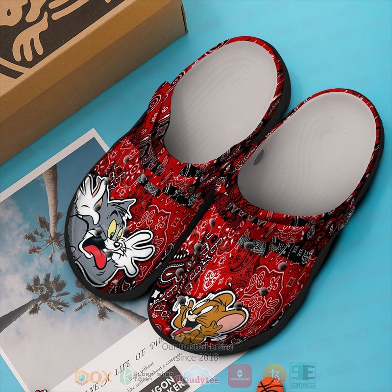 Tom_and_Jerry_red_Crocband_Clog