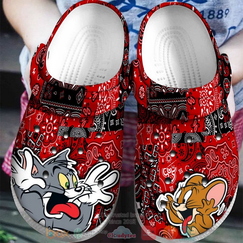Tom_and_Jerry_red_Crocband_Clog_1