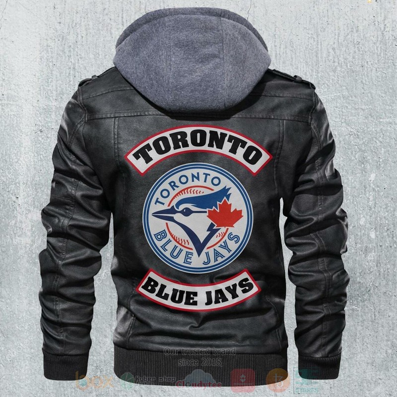 Toronto_Blue_Jays_MLB_Baseball_Motorcycle_Black_Leather_Jacket