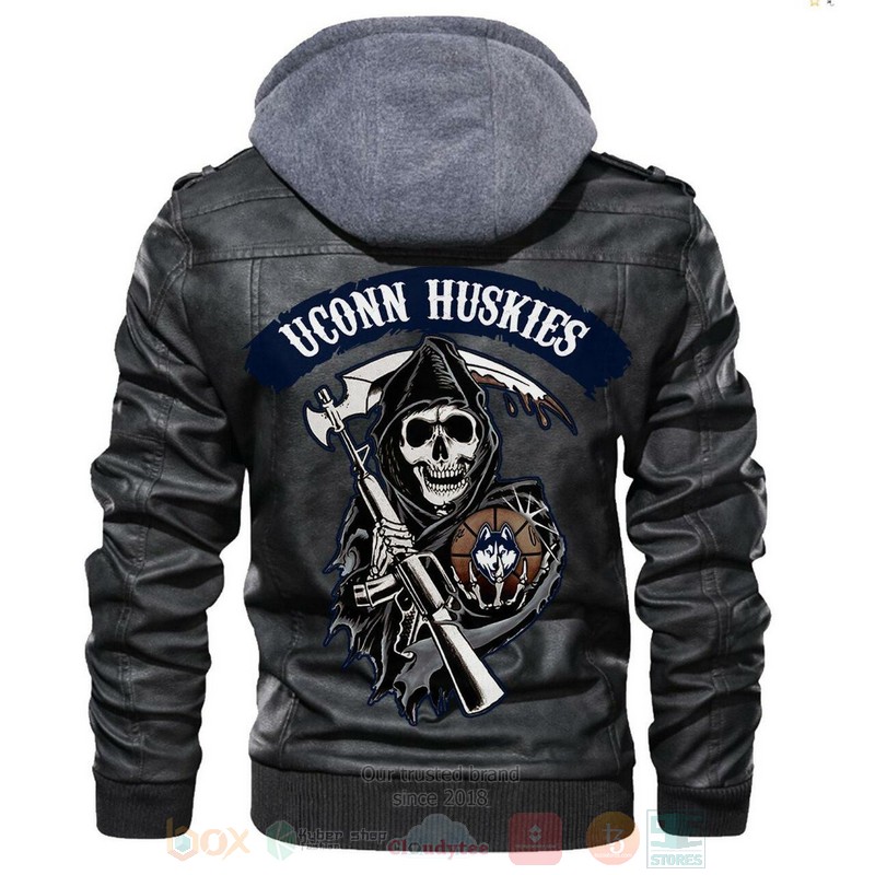 Uconn_Huskies_NCAA_Sons_of_Anarchy_Black_Motorcycle_Leather_Jacket