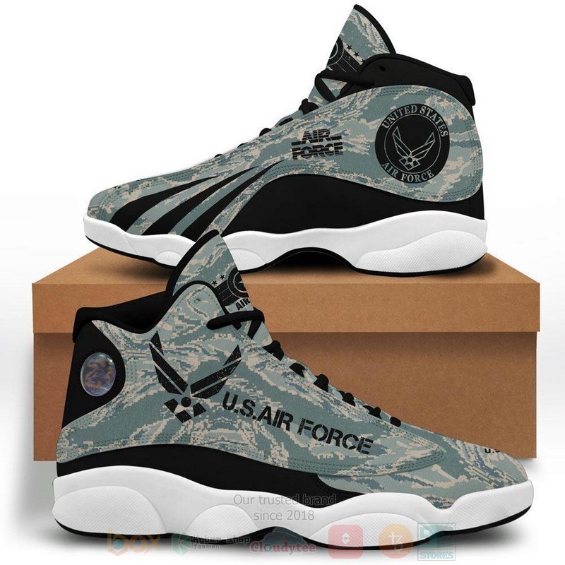 Us_Air_Force_Ver1_Running_Air_Jordan_13_Shoes