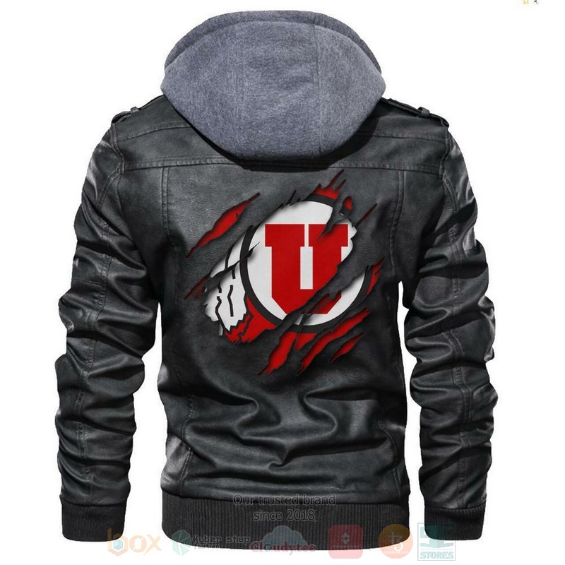 Utah_Utes_NCAA_Black_Motorcycle_Leather_Jacket