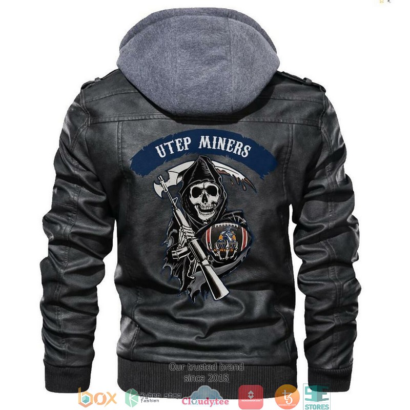 Utep_Miners_NCAA_Football_Sons_Of_Anarchy_Black_Motorcycle_Leather_Jacket