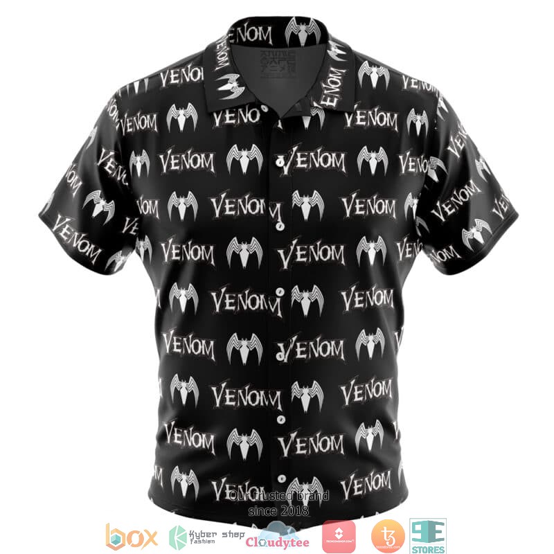 Venom_Marvel_Button_Up_Hawaiian_Shirt