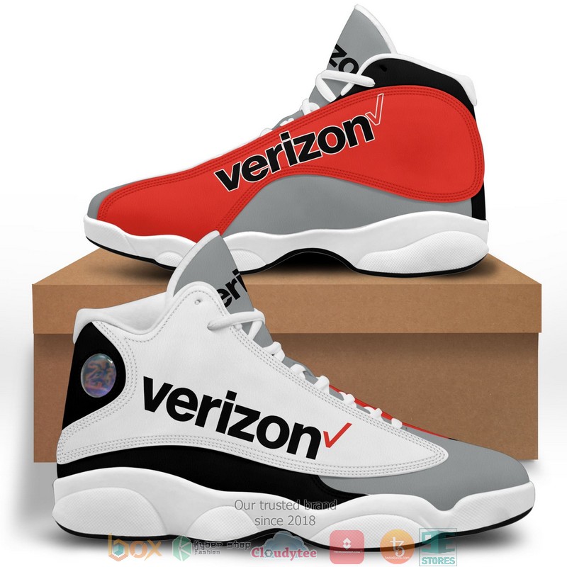 Verizon_Logo_Bassic_Air_Jordan_13_Sneaker_Shoes