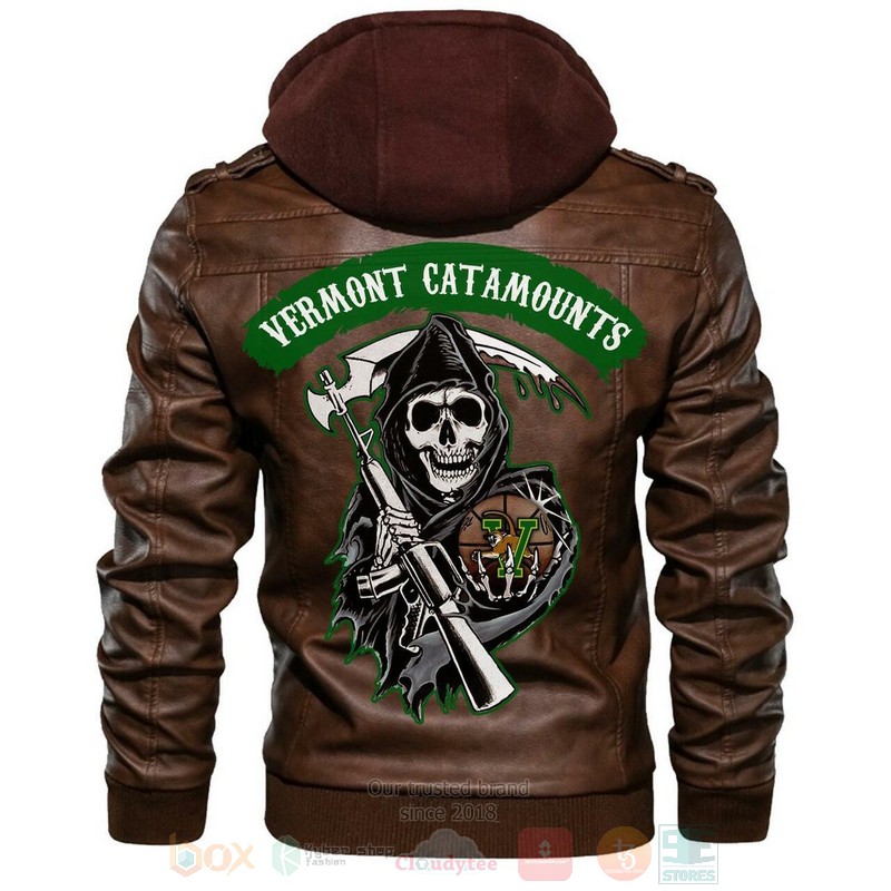 Vermont_Catamounts_NCAA_Basketball_Sons_of_Anarchy_Brown_Motorcycle_Leather_Jacket