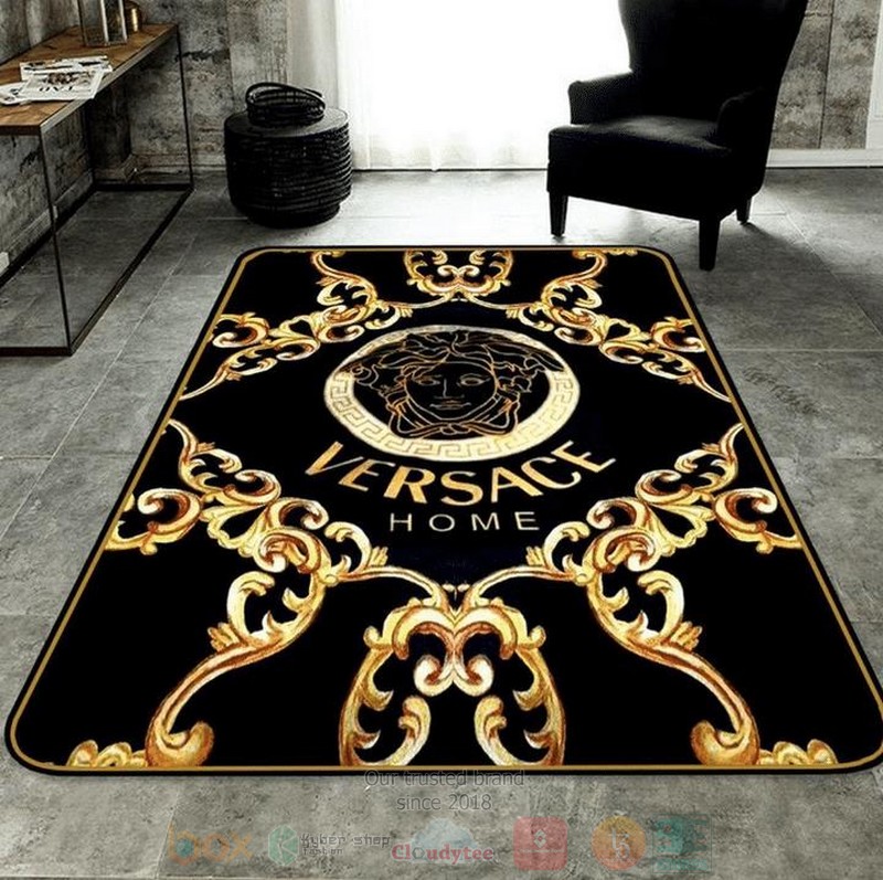 Versace_Home_black_rectangle_rug