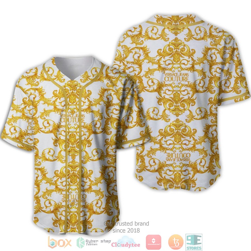 Versace_Jean_Couture_Gold_pattern_white_Baseball_Jersey