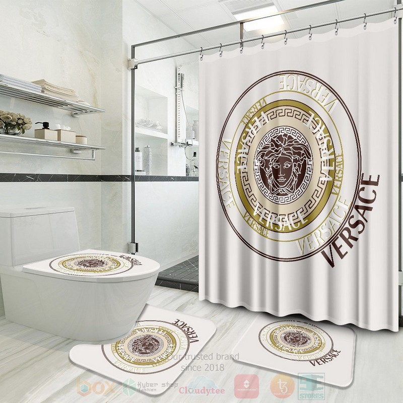 Versace_Medusa_Pattern_Grey_Inspired_Luxury_Shower_Curtain_Set