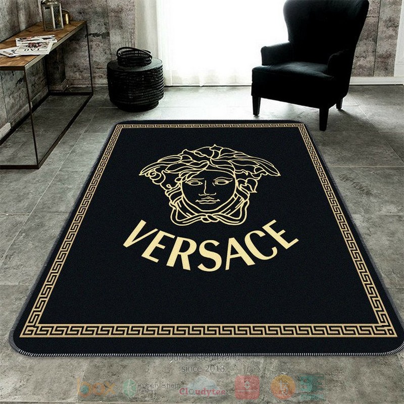 Versace_brand_logo_black_rectangle_rug