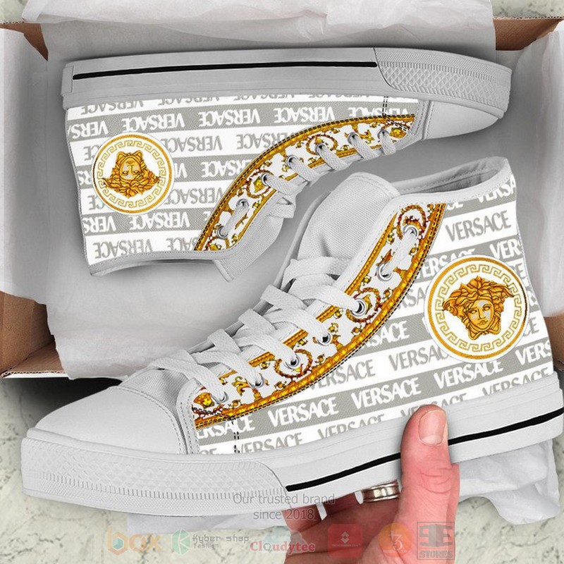 Versace_logo_white_canvas_high_top_shoes