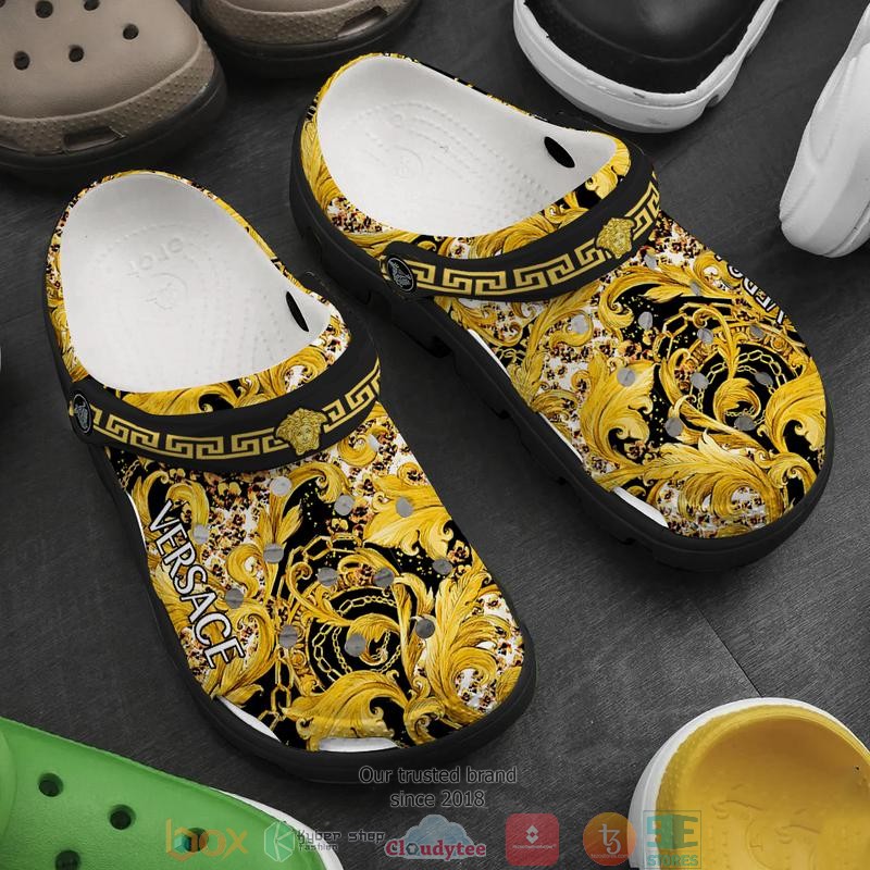 Versace_yellow_Crocband_Clog_Shoes