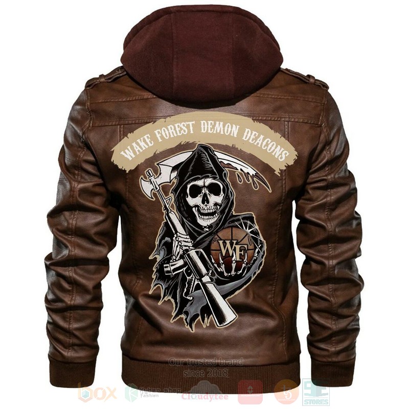 Wake_Forest_Demon_Deacons_NCAA_Basketball_Sons_of_Anarchy_Brown_Motorcycle_Leather_Jacket