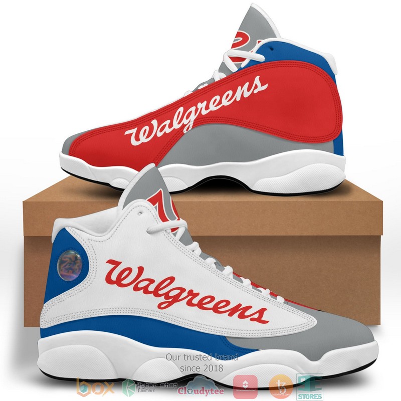 Walgreens_Logo_Bassic_Air_Jordan_13_Sneaker_Shoes