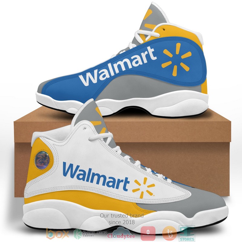 Walmart_Logo_Bassic_Air_Jordan_13_Sneaker_Shoes