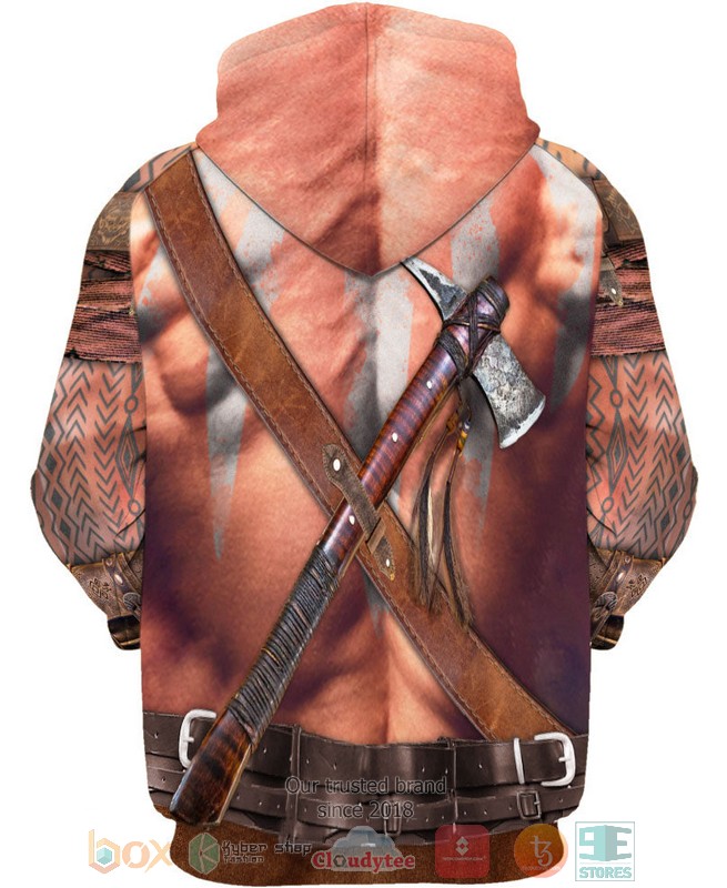 Warrior_Skin_Native_Ameican_3D_Shirt_Hoodie_1