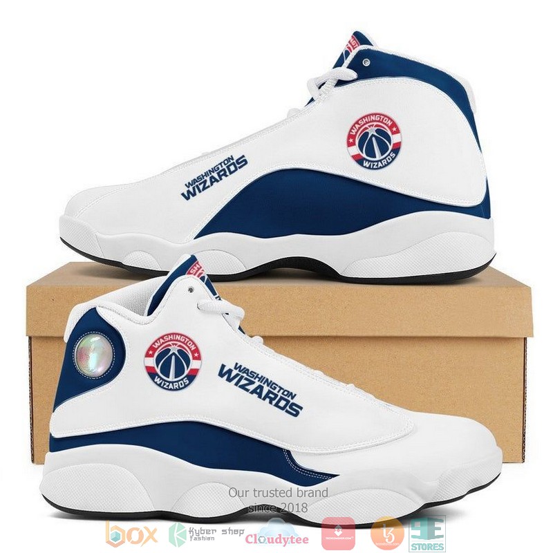 Washington_Wizards_NBA_football_team_big_logo_36_gift_Air_Jordan_13_Sneaker_Shoes