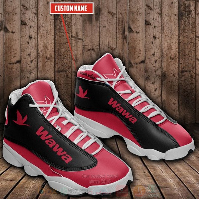 Wawa_Dark_Red-Black_Air_Jordan_13_Shoes