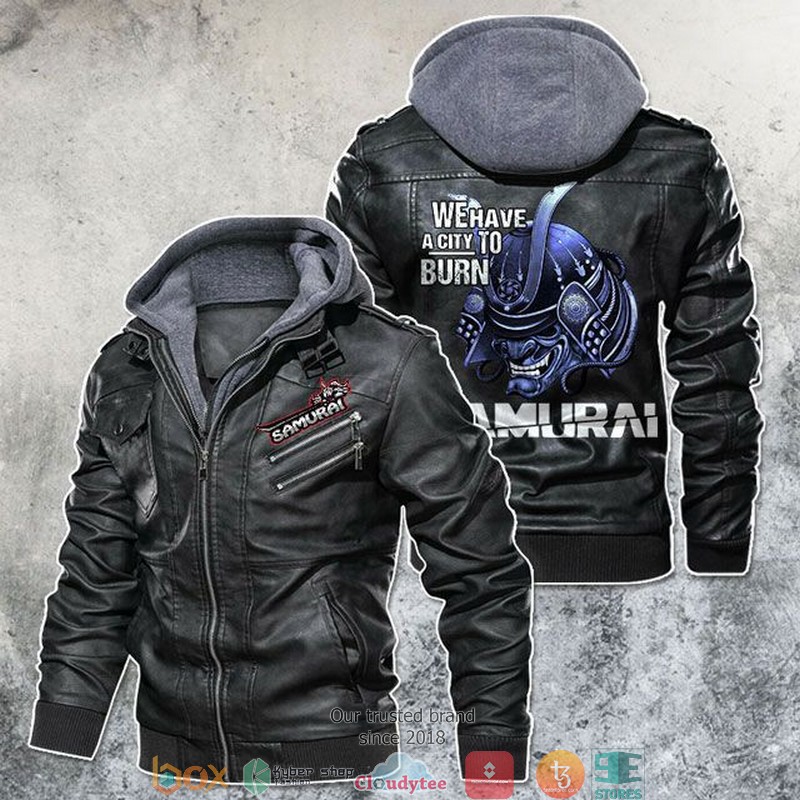 We_Have_A_City_To_Burn_Motorcycle_Leather_Jacket