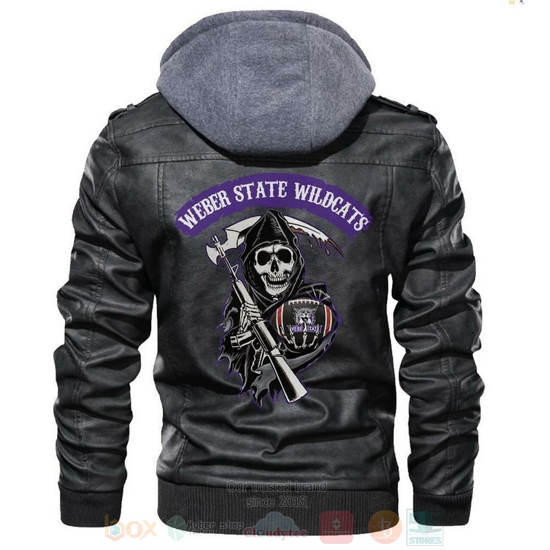 Weber_State_Wildcats_NCAA_Sons_of_Anarchy_Black_Motorcycle_Leather_Jacket