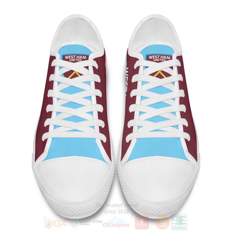 West_Ham_Custom_Name_Low_Top_Canvas_Shoes_1