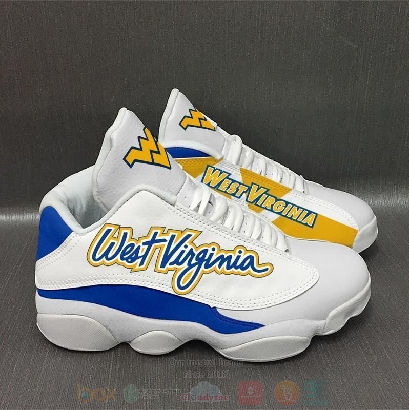 West_Virginia_Mountaineers_Football_NCAA_Air_Jordan_13_Shoes