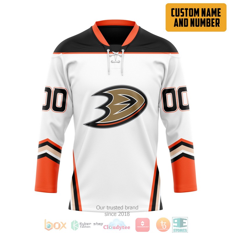 White_Anaheim_Ducks_NHL_Custom_Name_and_Number_Hockey_Jersey_Shirt