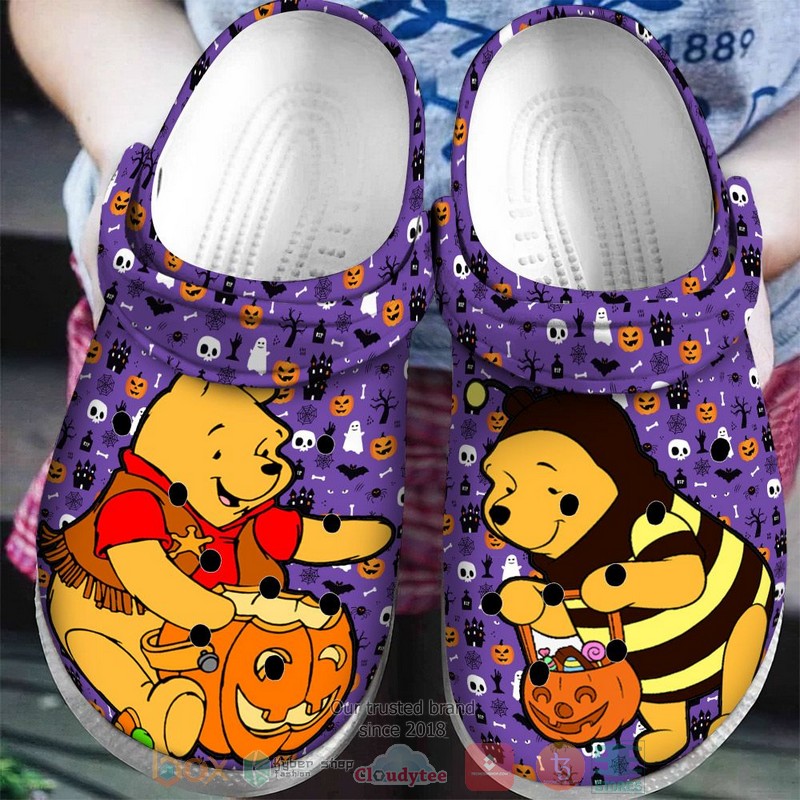 Winnie-the-Pooh_Bee_Halloween_Crocband_Clog_1