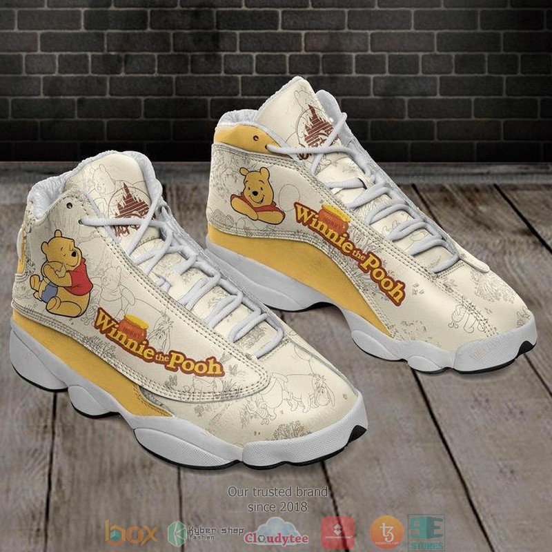 Winnie_The_Pooh_design_ver9_Air_Jordan_13_Sneaker_Shoes
