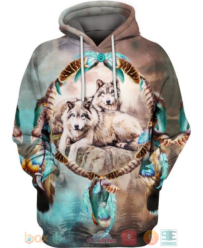 Native_Lovely_Wolf_3D_Shirt_Hoodie