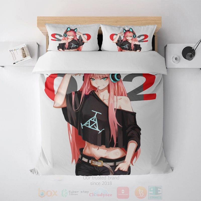 Zero_Two_Darling_in_The_FranXX_Hot_irl_Brushed_Anime_Bedding_Set