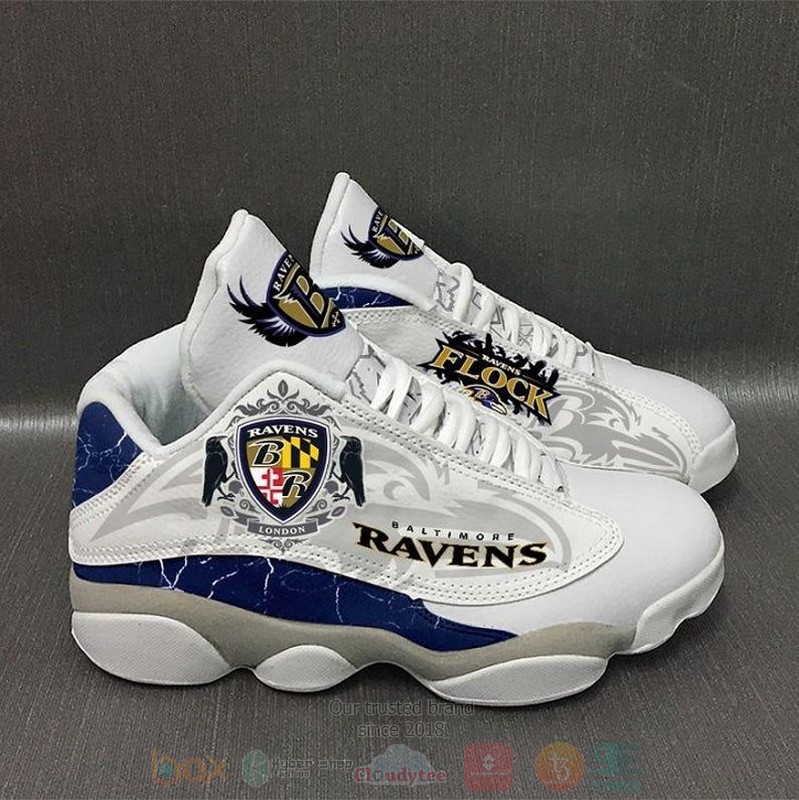 Baltimore_Ravens_NFL_Football_Team_Air_Jordan_13_Shoes